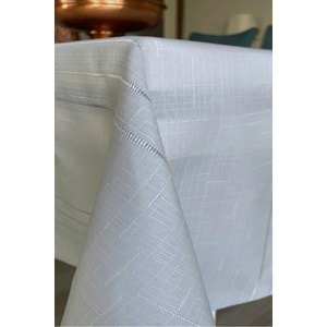Beytuğ Golden Laurel Tablec Loths Masa Örtüsü 150*220 Gri