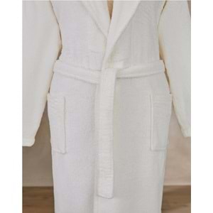 Özdilek Battal Boy Tek Bornoz Şalyaka-Classic Krem (3XL Beden)