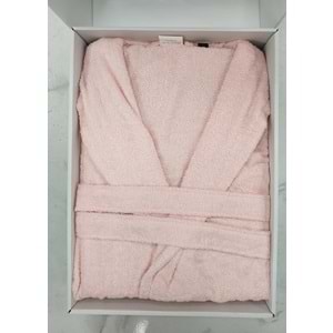 Polo Life Kutulu Bamboo Tek Bornoz Şalyaka-Pembe (XL Beden)