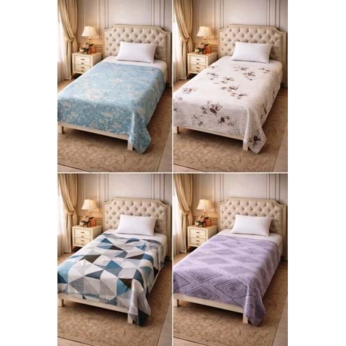 Amazon Ev Pamuk Dokuma Tek Kişilik Pike 160*240 Cm karışık renk 5 adet