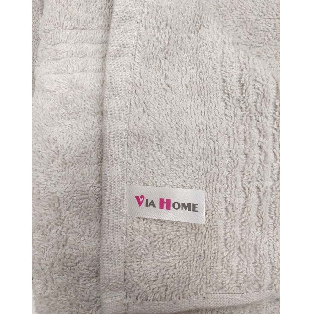 Via Home 6lı El Havlusu Seti, Delta Ağır Jakarlı Çantalı (50x90)
