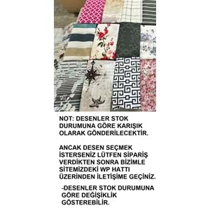 Weekend Home Desenli 2li Ranforce %100 Pamuk Yastık Kılıfı (50x70)-Asorti