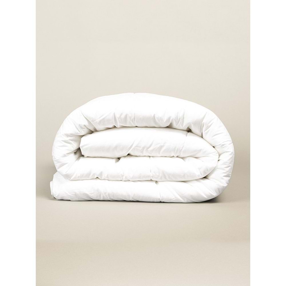 Bella home Özel-Çift Kişilik Silikon Yorgan (195x215)-Beyaz