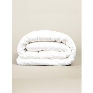 Bella home Özel-Çift Kişilik Silikon Yorgan (195x215)-Beyaz