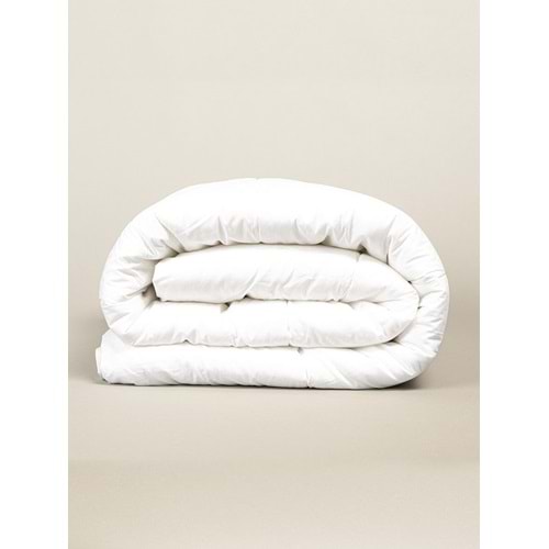 Bella home Özel-Çift Kişilik Silikon Yorgan (195x215)-Beyaz
