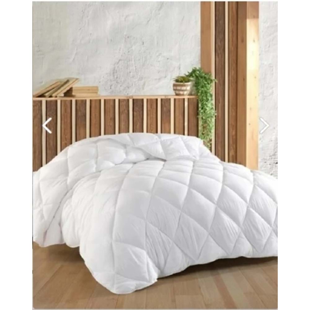 Bella home Özel-Çift Kişilik Silikon Yorgan (195x215)-Beyaz
