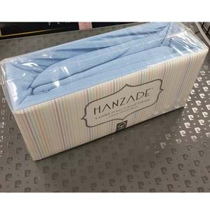 Hanzade %100 Pamuk Penye Lastikli Çift Kişilik Çarşaf Seti (160x200+30)-