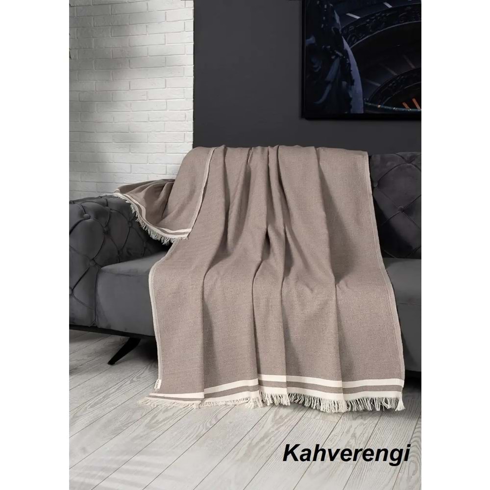Alinda Pamuklu Kaymaz Terletmez Koltuk Örtüsü (170x230)
