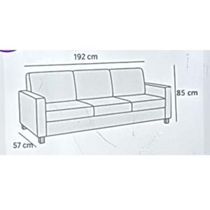 Altın Kelebek Jakarlı Streç Kaplama Maxi Takım Koltuk Örtüsü (3+3+1+1)-Krem