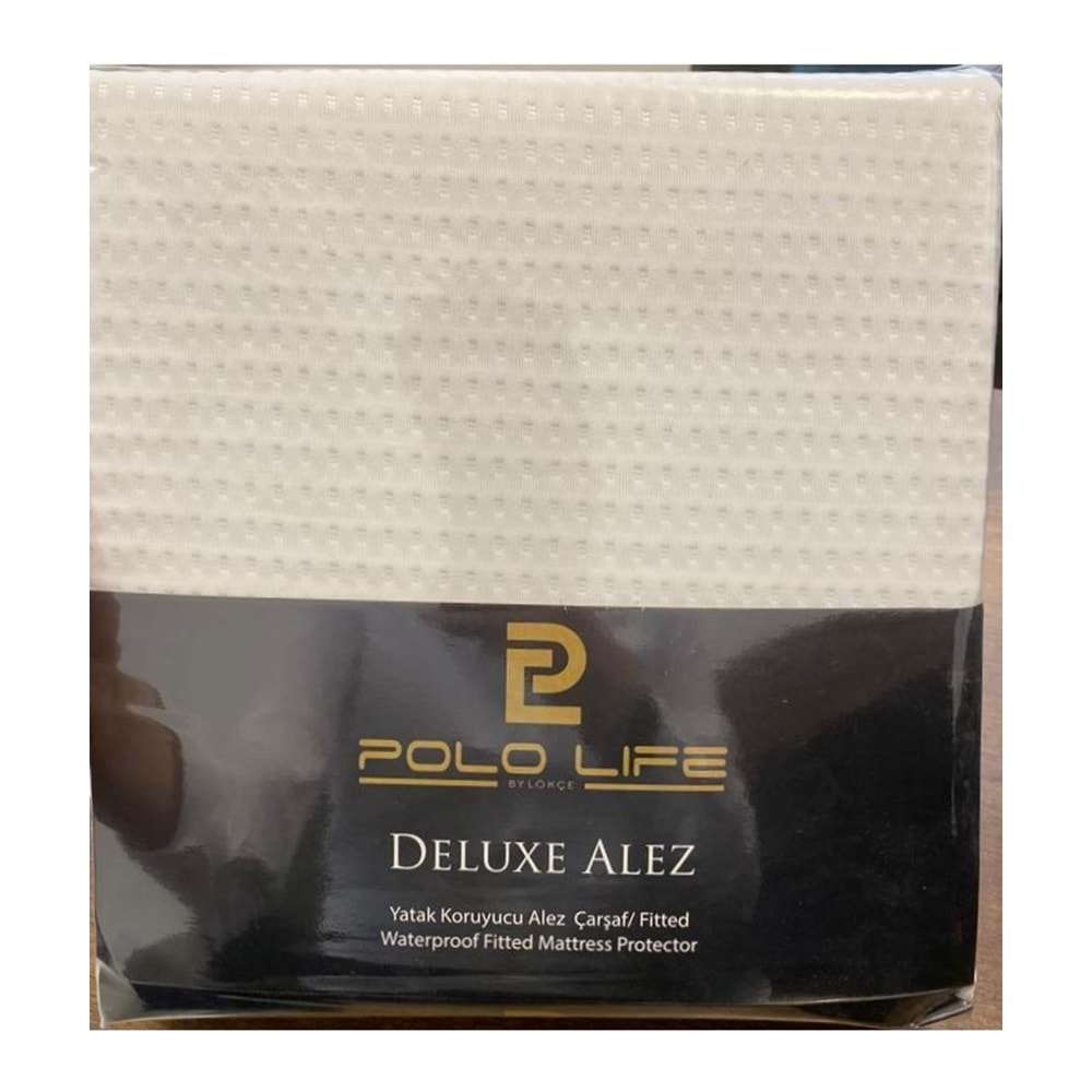 Polo Life Jakarlı Örme Kumaş Delux Full Lastikli Sıvı Geçirmez Çift Kişilik Alez (160x200)