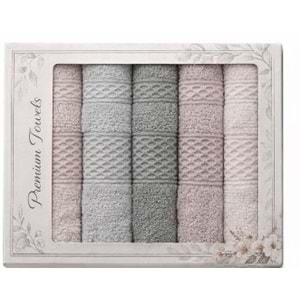 Polo Life 30x50 renkli 6 Lı Bambu Beloved Mutfak Havlusu (Kutulu)-Asorti