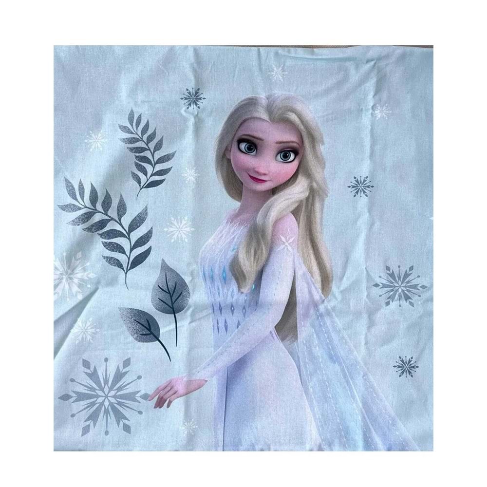 Özdilek Lisanslı Fitted Çarşaflı Tek Kişilik Çocuk Nevresim Takımı-Frozen Leaves Mint