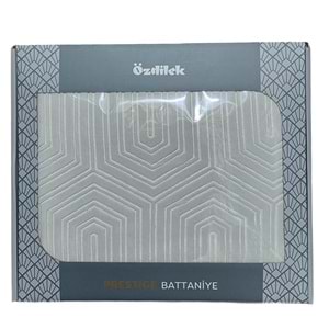 Özdilek Prestige Kalın Embos Çift Kişilik Battaniye (220x240)-Gri Yeni