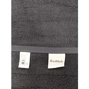 Özdilek Svv Border Kalın & Yumuşak El-Yüz Havlusu (40x76) - Smoke Gray (K.Gri)