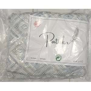Patiska Polycotton Tek Kişilik Desenli Silikon Yorgan (155x215)