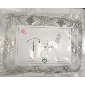Patiska Polycotton Çift Kişilik Desenli Silikon Yorgan (195x215)