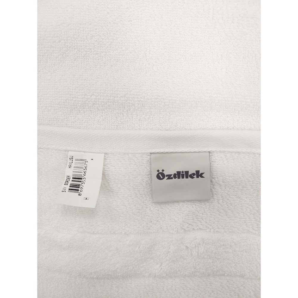 Özdilek Svv Border Kalın & Yumuşak Mutfak Havlusu (33x33) - White (Beyaz)