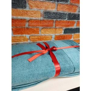 Özdilek Svv Border Orta Boy Banyo Havlusu (76x147) - Aqua (Su)