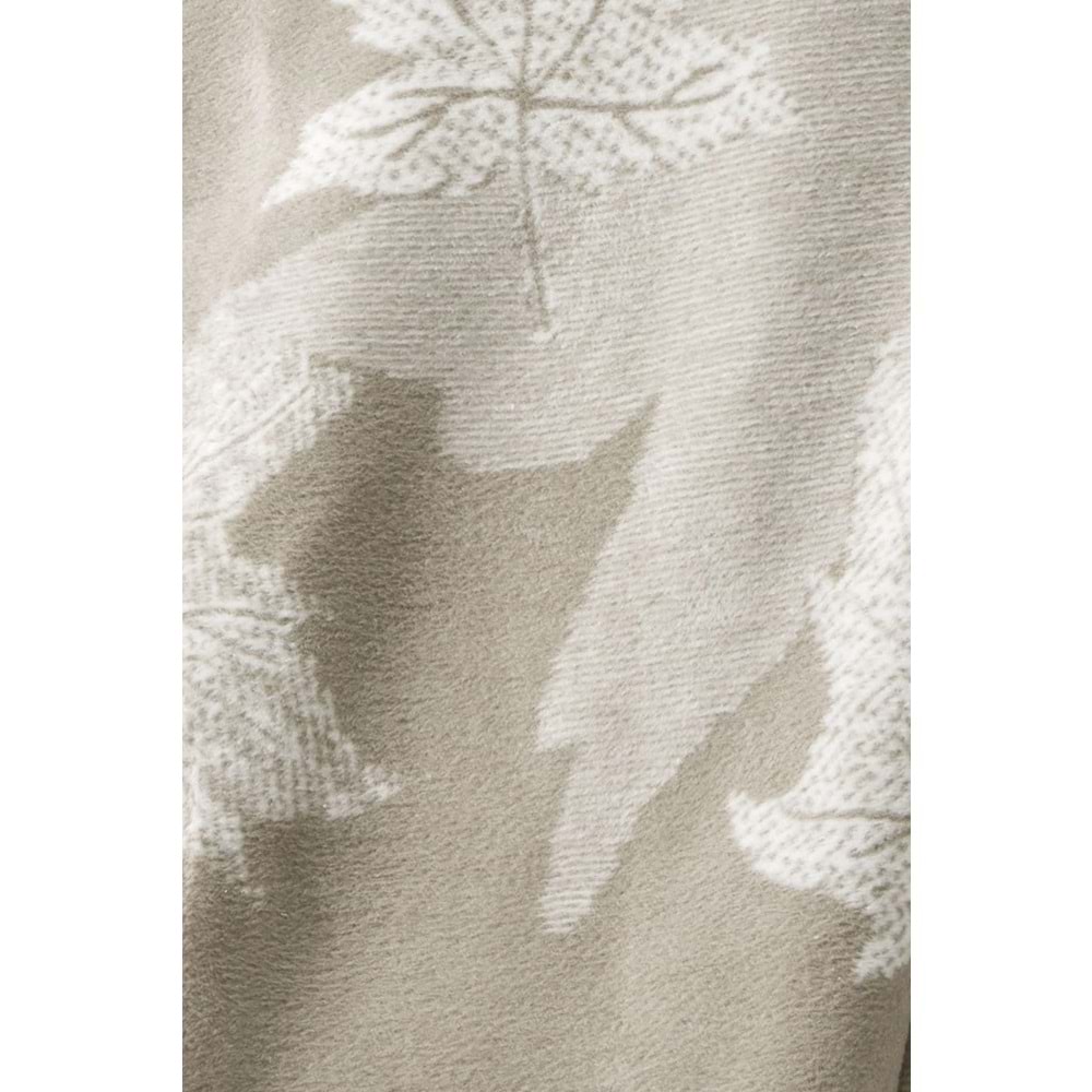 Özdilek Çift Kişilik Pamuk Battaniye (180x220)-Ahorn Bej