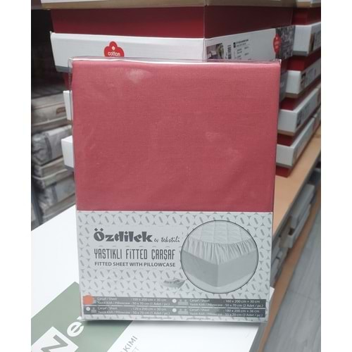 Özdilek Colourist Fitted Lastikli Tek Kişilik Battal Çarşaf Seti (120x200)-K.Mercan