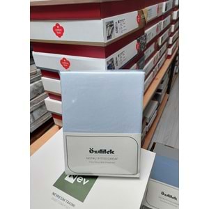 Özdilek Colourist Fitted Lastikli Tek Kişilik Battal Çarşaf Seti (120x200)-Marina