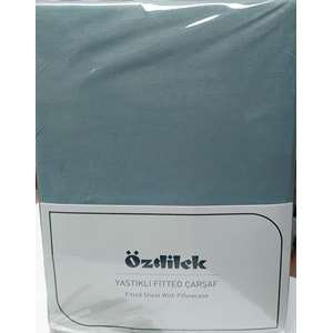 Özdilek Colourist Fitted Lastikli Çift Kişilik Çarşaf Seti (160x200)-Çağla