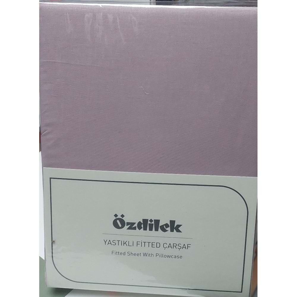 Özdilek Colourist Fitted Lastikli Battal Çift Kişilik Çarşaf Seti (180x200)-Vizon
