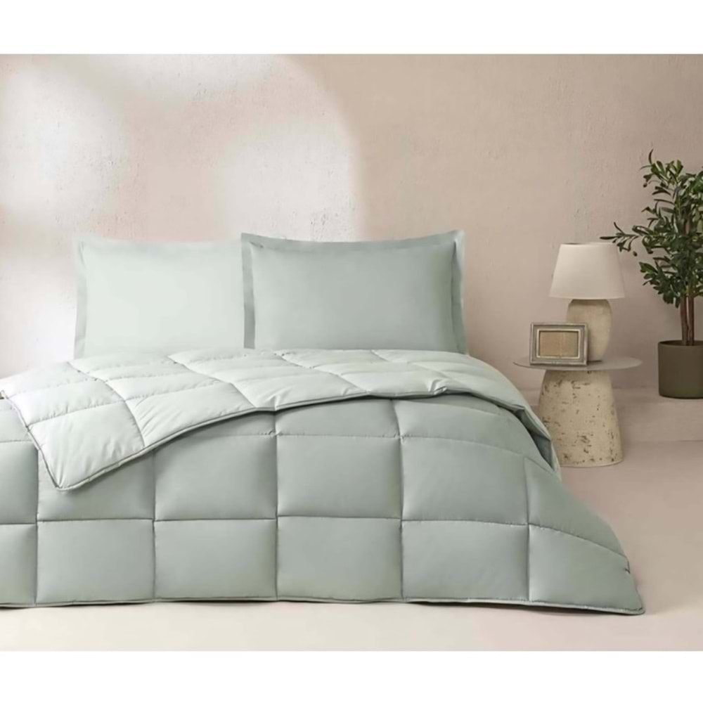 Özdilek %100 Pamuk (Çarşafı Lastikli) Tek Kişilik Yatak Seti-Colourist Çağla Nil