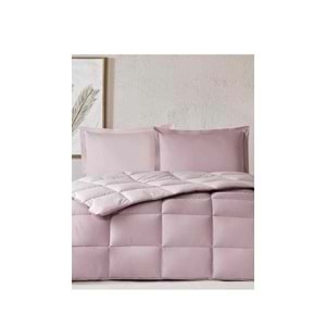 Özdilek %100 Pamuk (Çarşafı Lastikli) Tek Kişilik Yatak Seti-Colourist Rose Pudra