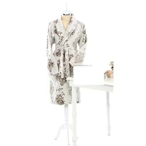 Özdilek Tek Bornoz Şalyaka Kadife-Emily Kahve (L Beden)