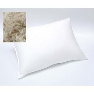 Doğal Boncuk Yün Yastık, İç Dolgu 1000gr Yün Yastık (50x70)