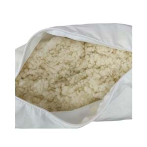 Doğal Boncuk Yün Yastık, İç Dolgu 1000gr Yün Yastık (50x70)