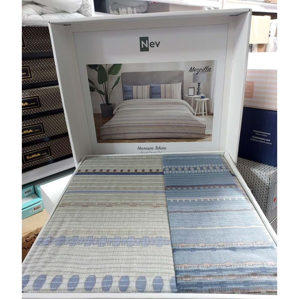 Özdilek Nev Serisi -Mezcilla Krem- Tek Kişilik Nevresim Takımı