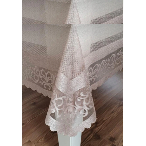 Raşel Örme 160x180 Pano Desenli Masa Örtüsü Capicino
