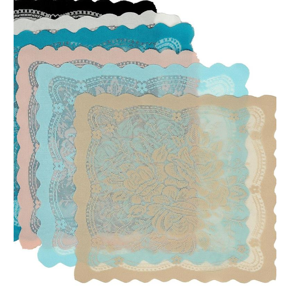 Sultan Örme pano desen pecete 6 lı set 30*30 çapiçino