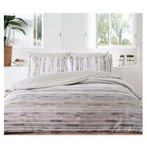 Özdilek Ranforce -Ligne Douce Krem- Çift Kişilik Nevresim Takımı