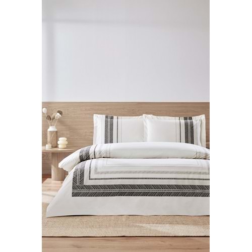 Özdilek Ranforce -Blend Krem- Tek Kişilik Nevresim Takımı