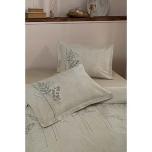 Özdilek Ranforce -Conium Krem- Tek Kişilik Nevresim Takımı