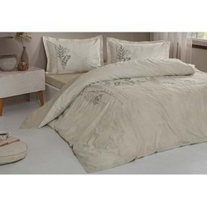 Özdilek Ranforce -Conium Krem- Tek Kişilik Nevresim Takımı