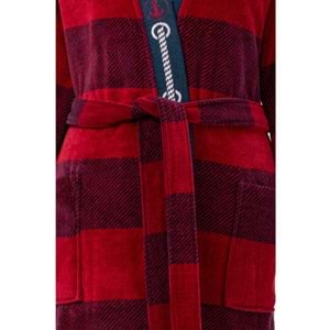 Özdilek Tek Bornoz Şalyaka Kadife (S-M Beden)-Summer Heat Sailor Kimono Kırmızı