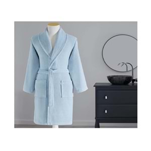 Özdilek Tek Bornoz Şalyaka-Colored Mavi (XXL Beden)