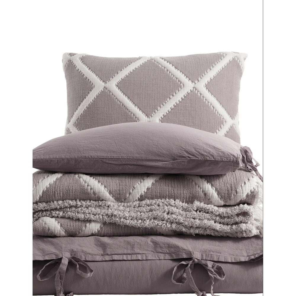 Dantela Garcia Çift Kişilik Yatak örtüsü+ Nevresim seti- bej