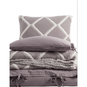 Dantela Garcia Çift Kişilik Yatak örtüsü+ Nevresim seti- bej