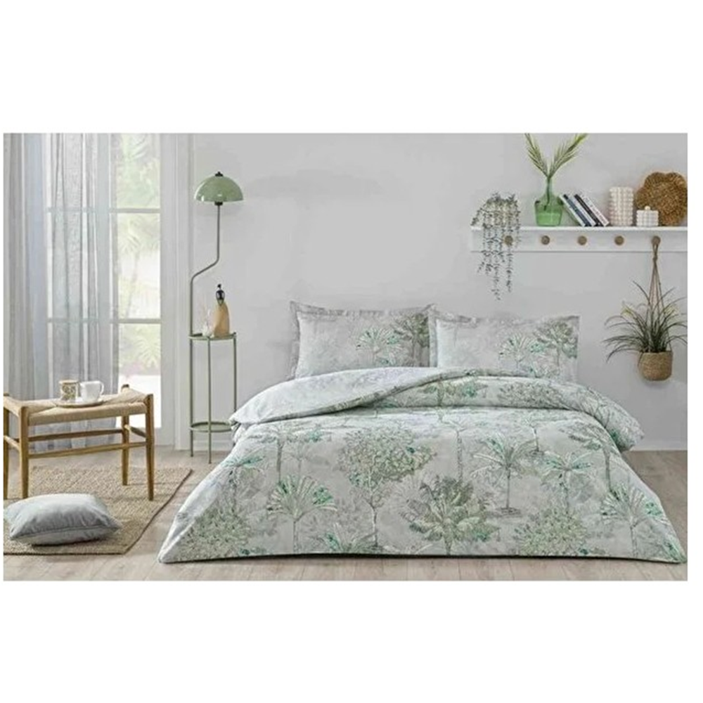 Özdilek Ranforce Çift Kişilik Nevresim Takımı Arenga Yeşil