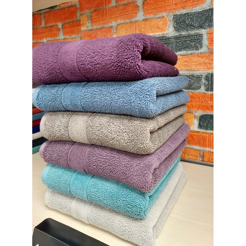 Özdilek Svv Border -6 LI- Kalın & Yumuşak El Yüz Havlusu (40x76) - v6