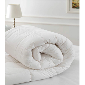 Özdilek %100 Pamuk Bebek Yorganı (95x145)-Beyaz