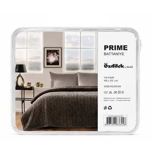 Özdilek Prime -Masculine K.Gri- Tek Kişilik Battaniye (155x215)