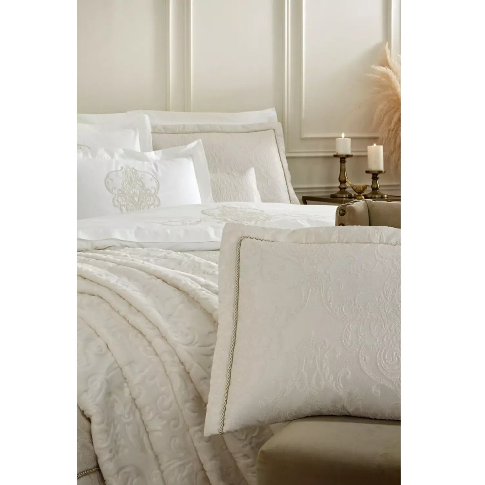 Özdilek Julıa Çift Kişilik Çeyiz Seti 11 Parça Krem