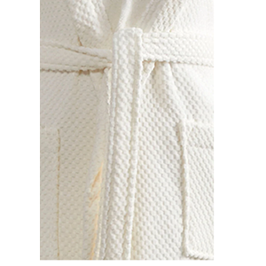 Özdilek Kapşonlu Bornoz Brıght Krem L