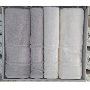 Özdilek 4 Parça Best Hamam Seti, Banyo Havlu Takımı Camellıa Gri -krem